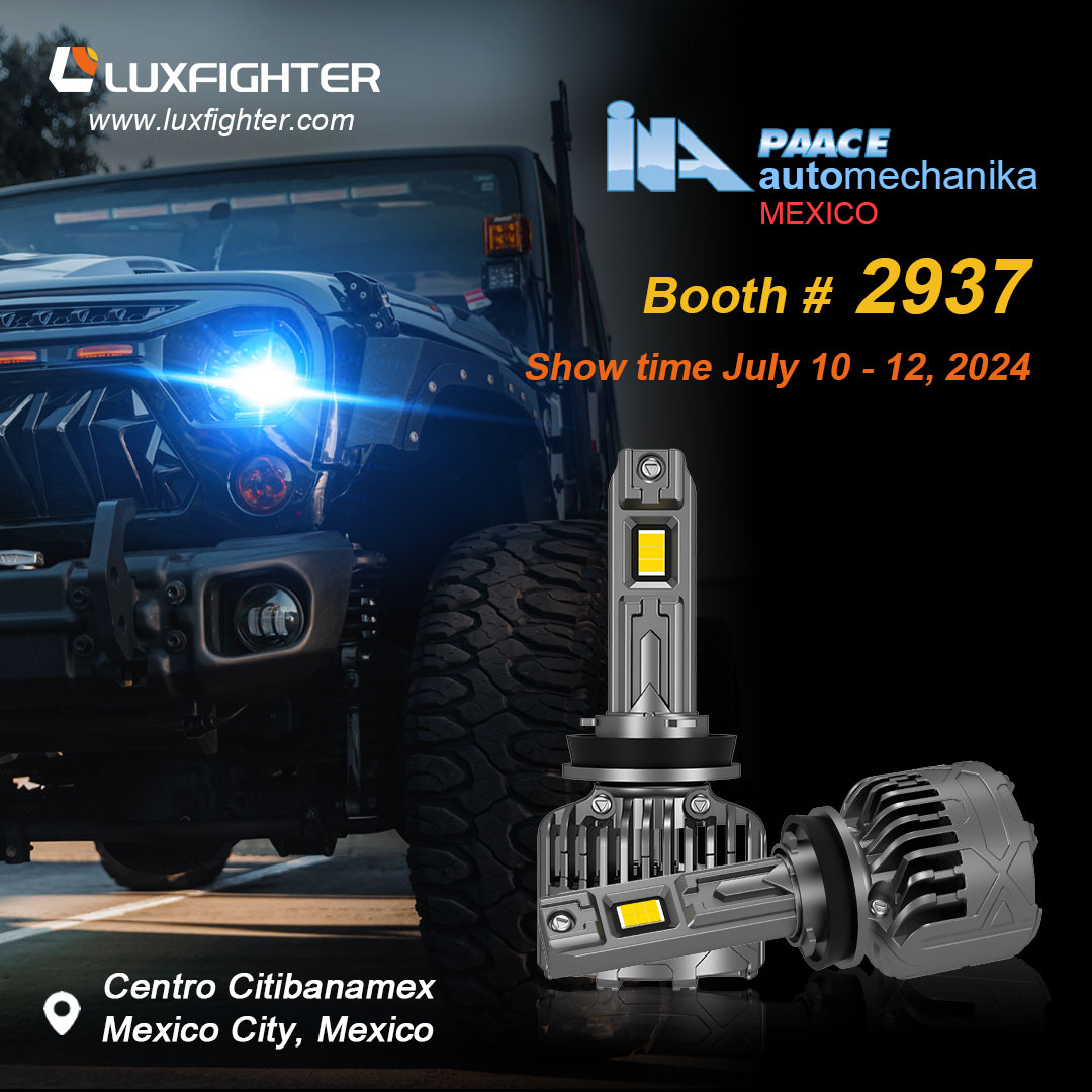 LUXFIGHTER Bil LED Forlygte 2024 Mexico INA PAACE