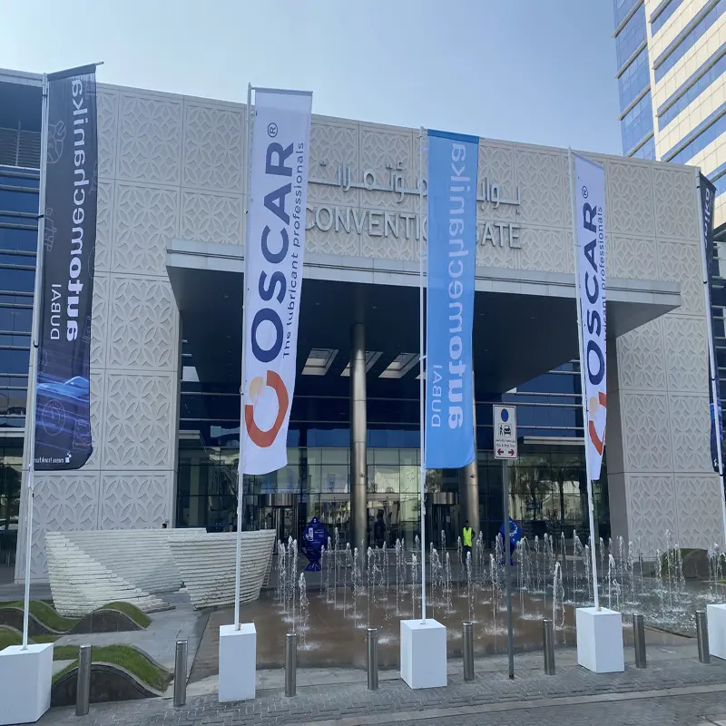 Luxfighter LED -forlygter, der deltager i Automechanika Dubai 2023