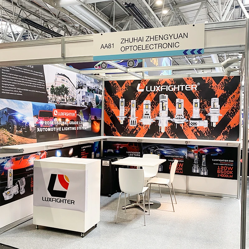LUXFIGHTER LED-forlygte udstiller på AUTOMECHANIKA 2025 UK
